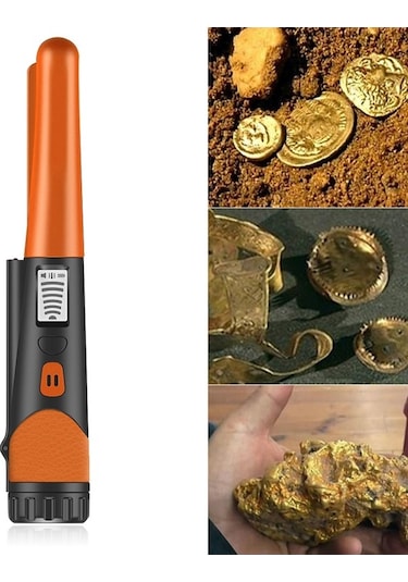 Pazly Portatif Lcd Ekranlı Metal Dedektör - Altın Ve Mücevher Bulucu - Hassas Dedektör, Plaj Ve Dağlar İçin Uygun