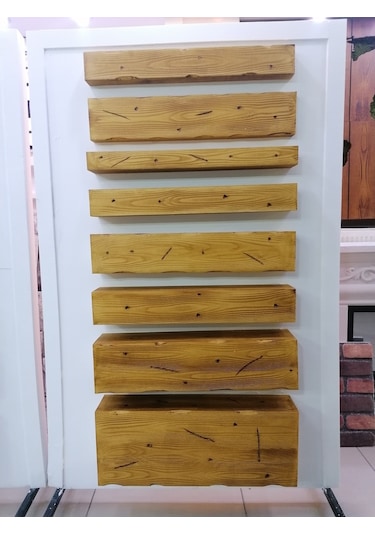 Ahşap Mertek Görünüm (En Az 8Mt)