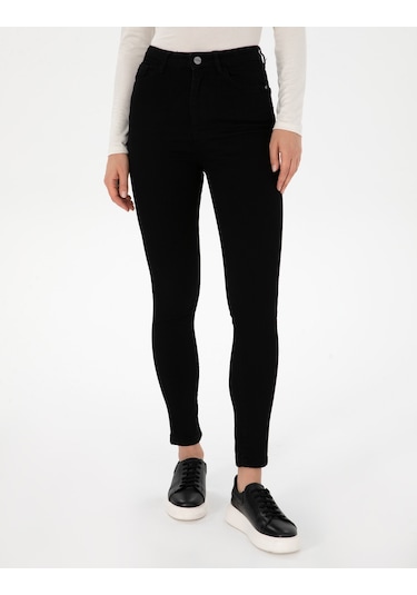 Pierre Cardin Kadın Siyah Pantolon Jean 50317996-vr046 Siyah