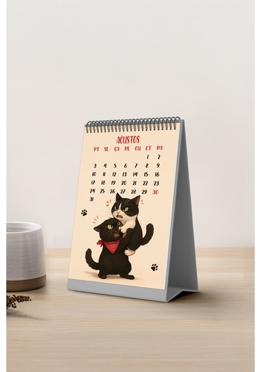 Köpek Tasarım 2026 Masa Takvimi Pytktkv027