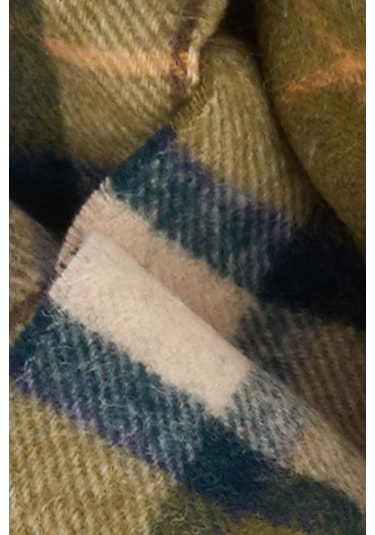 Barbour Unisex Tartan Yün Atkı (%100 Lambswool) Tn51 Ancient Tart 1-Tn51 Ancient Tartan