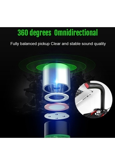 Wondernest Gk Masaüstü Çok Yönlü Usb Kablolu Dört Mikrofonlu Kondenser Mikrofon