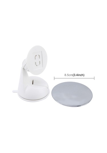 Sones Araba Oto 360 Derece Ayarlanabilir Bebek Görüş Aynası Arka Bebek Güvenliği Dışbükey Ayna, Çap: 85mm