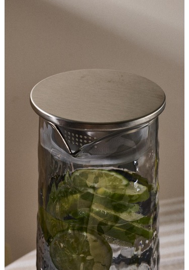 Sante Füme Cam Rüyası Filtre Kapaklı Sürahi 1300ml