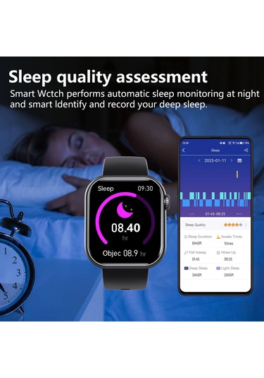 Teltree F57 1.91" Bluetooth Konuşma Akıllı Saat (İthalatçı Garantili) + Metal Kordon