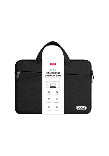 Cb01 Taşınabilir Laptop Uyumlu Çanta - Portatif Notebook Çantası Siyah