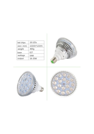 Silkroadselect Yalnızca Abd Fiş Stili Tutucusu Akvaryum Led Aydınlatma Klipsli Lamba 54w Led Balık Yetiştirme Beyaz Mavi Renk Aydınlatma Eu Fişi Deniz Mercanı Tuzlu Su Için Beyaz