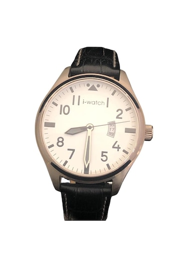 İ-watch 55215 Erkek Kol Saati Metalik Gri