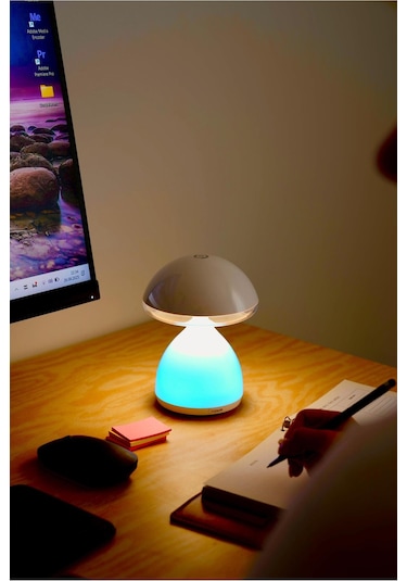 Geox Mantar Lamba, Gece Lambası, Masa Lambası, Abajur