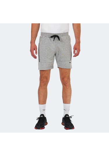 Slazenger NAZAIRE IN Erkek Cepli Fıtness Gri Şort