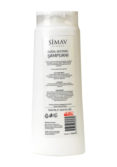 Simav Synaus Kestane Özlü ve Termal Sulu Şampuan 500 ML