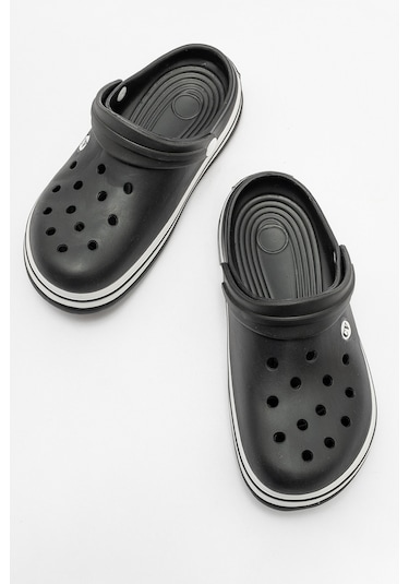 Carlaverde Doktor Hemşire Aşcı Havuz Günlük Comfort Terlik 5001 Sıyah Siyah