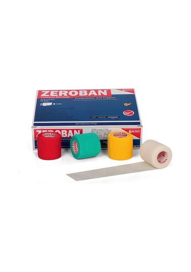Zeroban Bandaj 5 CM x 4.5 M Beyaz