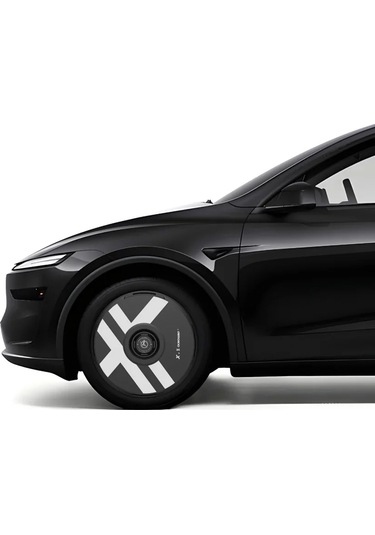 Haloblk Halodısc 2 X-factor - Tesla Model Y - 21 İnç Aerodinamik Siyah Jant Kapağı - 4 Adet