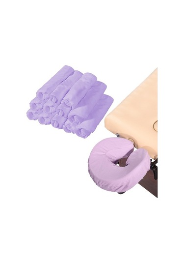 Ganzhoushop Yüz Suntek Mor Masaj Masası Kafalık Beşik Seti 12 Fw