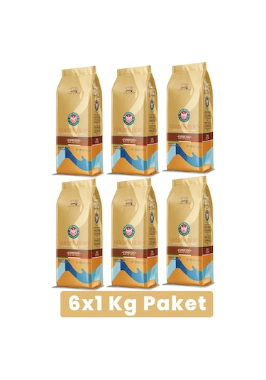 Mare Mosso Espresso Golden Horn Taze Kavrulmuş Çekirdek Kahve 6 x 1 KG