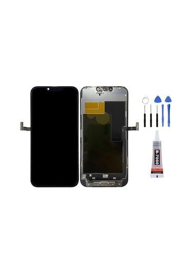 Apple Uyumlu iPhone 13 Pro Max Oled Lcd Ekran Dokunmatik Tamir Seti Yapıştırcı Set Yedcom
