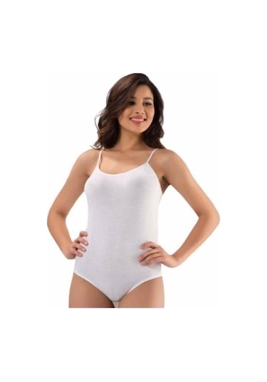 Kota Kadın Ip Askılı Çıtçıtlı Body -6001
