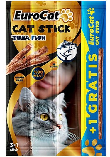 Eurocat Ton Balıklı Yetişkin Kedi Ödül Maması 4'lü 4 x 5 G