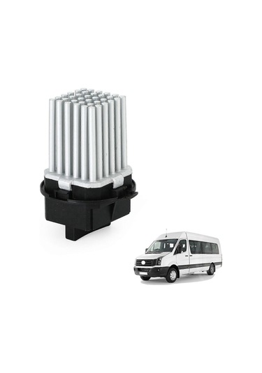 Yuntech01 Mercedes Uygun Blower Motor Direnci - Soğutma Isıtma Motoru Değiştirme Parçası 2048707710 0008212992 5hl351321321 Alüminyum+abs Siyah