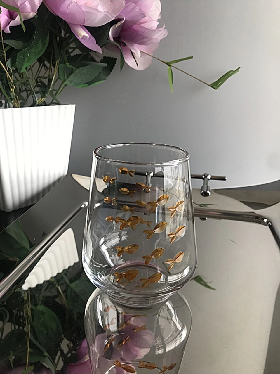 Fish Dekor Özel El Yapımı 1 Adet Oranj