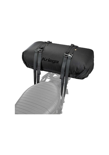 Krıega Krp40 Rollpack Motosiklet Çantası Siyah