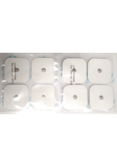 4 Adet Compex Çıtçıtlı Kablo. 2 Paket Çıtçıtlı Elektrot