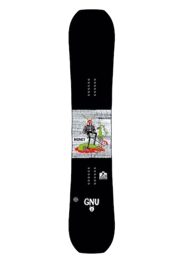Snowboard Gnu Money Siyah
