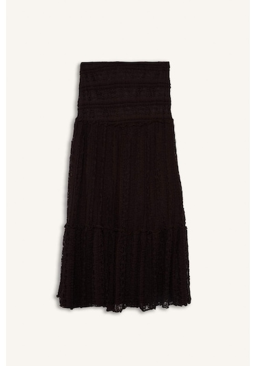 Defacto A Kesim Dantel Etek F6601ax25aubn328 Kahve Defacto A Kesim Dantel Etek F6601ax25aubn328 Kahve