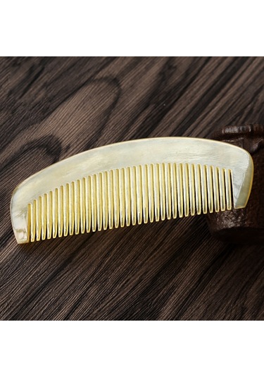 Singree 11cm Doğal Boynuz Saç Tarakları - Stres Azaltıcı, Saç Doku Düzeltici, Saç Kirpiklerini Yumuşatıcı, Sağlıklı Saç Bakımı