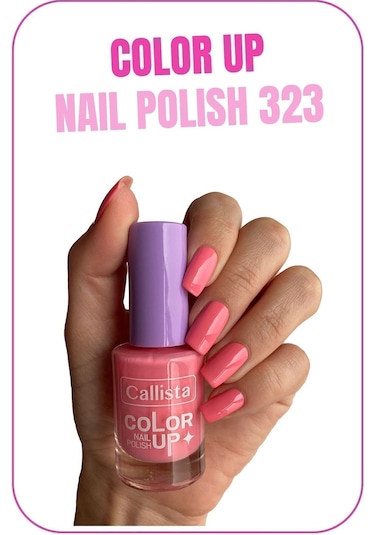 Callista Color Up Nail Polish Oje 323 On Wednesdays - Pembe