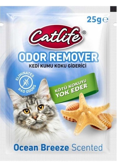 Catlife Okyanus Kokulu Kedi Kumu Koku Giderici 25 Gr