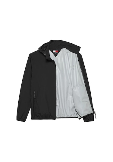 Tjm Perforated Logo Wındbreaker-8718 Black