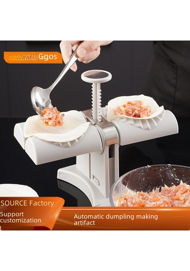 Youmex Evde Kolay Manti Yapmak İçin Çift Başlı Otomatik Manti Kalıbı - Pratik Mutfak Aleti Pp Malzeme Diğer