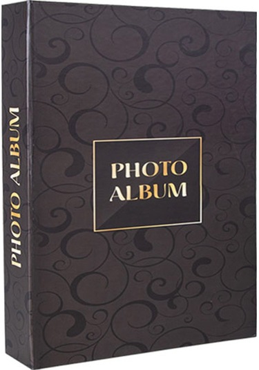 Rabsev RS306 Fotoğraf Albümü 10x15cm 200 Fotoğraf Kapasiteli Retro Desenli Lüks Albüm