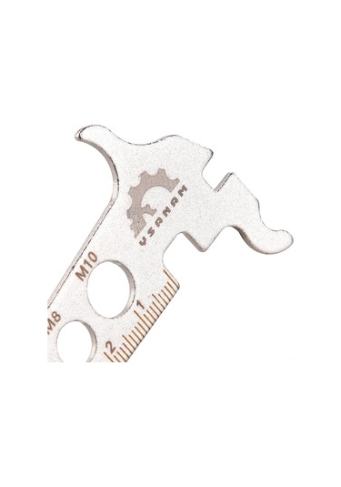 Xiyyadms Dağ Bisikleti Zincir Aşınma Ölçer - Paslanmaz Çelik Zincir Ölçme Aleti