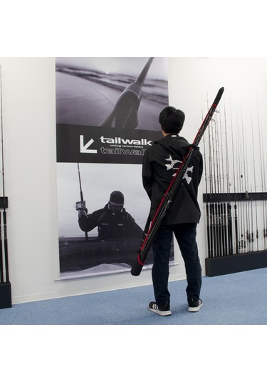 Tailwalk 2 Parça Askılı Kamış Kılıfı X-large Siyah