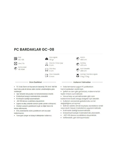 Kırılmaz Çizilmez Şarap Bardağı 400 Ml Cam Gibi Şeffaf Polikarbon Şarap Kadehi 6 Adet Şeffaf