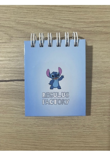 Stitch Mini Kapak Not Defteri 50 Sayfa