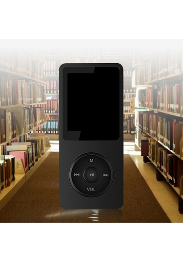 Gajeena 1.8 İnç Tft Ekranlı Ultra İnce Mp3 Çalar, Radyo, Kayıt, E-kitap Ve Harici Ses Desteği, Mavi