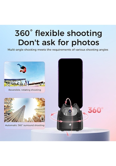 Suntek Seyahat Selfie'leri Için Canlı Yayın Braketi Siyah