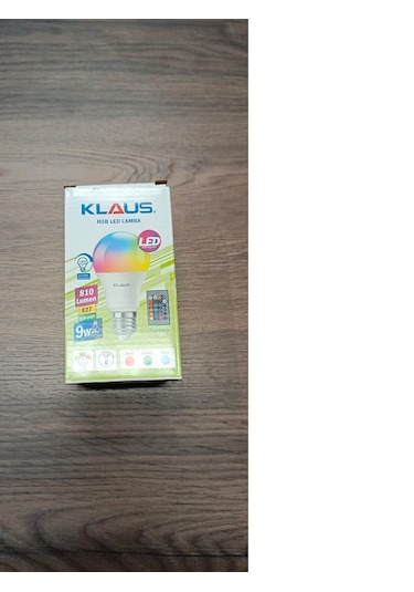 Klaus 9w Rgb Led Lamba Ampül