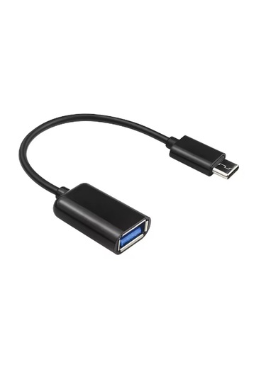 Qasul Type C Usb 3.0 Otg Adaptör - Çevirici Dönüştürücü Siyah