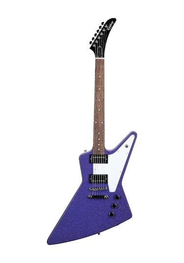 Epiphone Exclusive Explorer Elektro Gitar Purple Sparkle