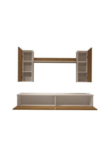 Decoraktiv Eko 5d Mdf Std Tv Ünitesi Tv Sehpası Beyaz - Pera