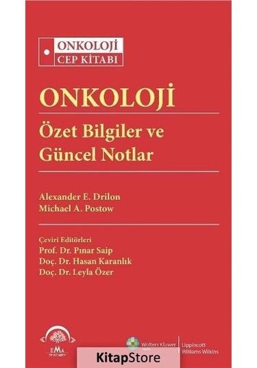Onkoloji Özet Bilgiler ve Güncel Notlar- Ema Tıp Kitabevi