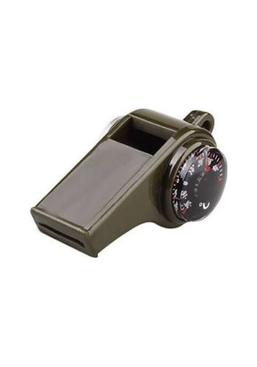 Askılı Düdük Pusula - Termometre