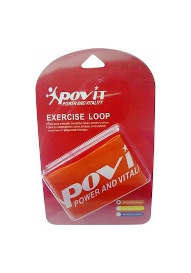 Povit Lks 85 Exercise Loop Pilates Bandı-Turuncu