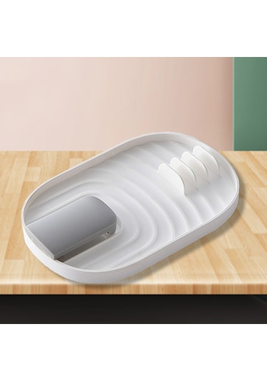 Konesam Katlanabilir Mutfak Aletleri Askısı - Pratik Ve Şık Saklama Çözümü