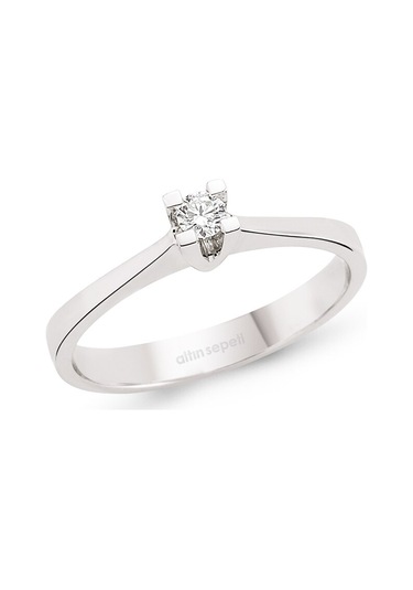 Tektaş Pırlanta Yüzük 0,10 Ct Yz022046 Altınsepeti